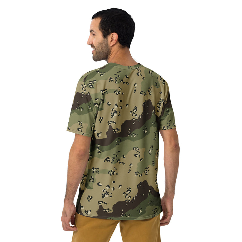 Chocolate Chip Woodland CAMO Mens T-Shirt