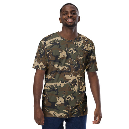 Chocolate Chip Woodland CAMO Mens T-Shirt