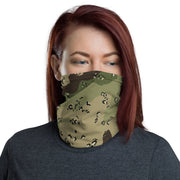 Chocolate Chip Woodland CAMO Neck Gaiter - Head