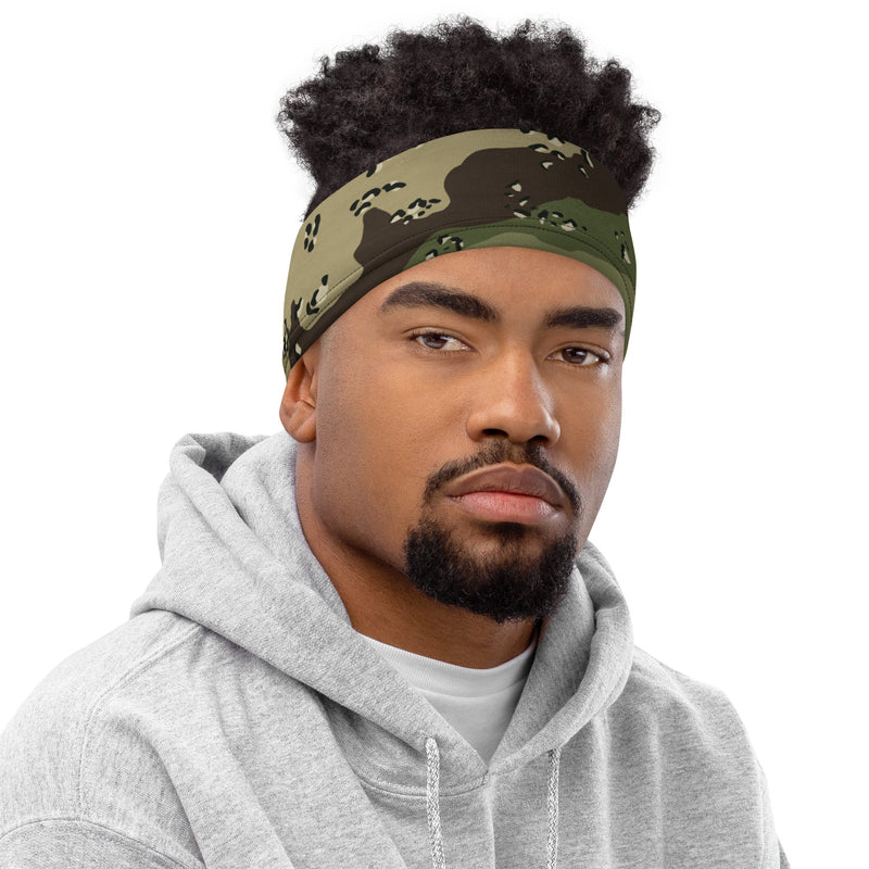 Chocolate Chip Woodland CAMO Neck Gaiter - Head
