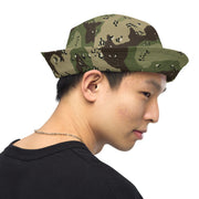Chocolate Chip Woodland CAMO Reversible Bucket Hat - Head