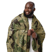 Chocolate Chip Woodland CAMO Sherpa Blanket