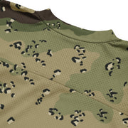 Chocolate Chip Woodland CAMO Unisex American Football Jersey