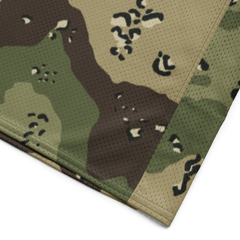 Chocolate Chip Woodland CAMO Unisex American Football Jersey