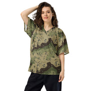 Chocolate Chip Woodland CAMO Unisex American Football Jersey
