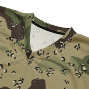 Chocolate Chip Woodland CAMO Unisex American Football Jersey