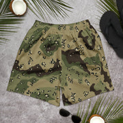 Chocolate Chip Woodland CAMO Unisex Athletic Long Shorts