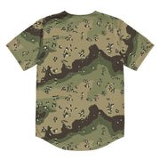 Chocolate Chip Woodland CAMO Unisex Baseball Jersey