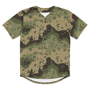 Chocolate Chip Woodland CAMO Unisex Baseball Jersey