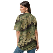 Chocolate Chip Woodland CAMO Unisex Baseball Jersey