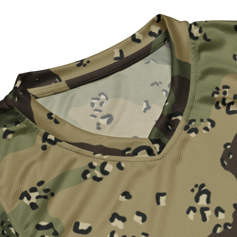 Chocolate Chip Woodland CAMO Unisex Basketball Jersey