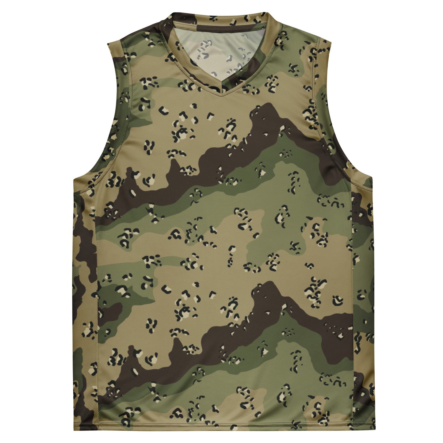 Chocolate Chip Woodland CAMO Unisex Basketball Jersey