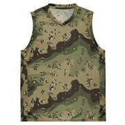 Chocolate Chip Woodland CAMO Unisex Basketball Jersey