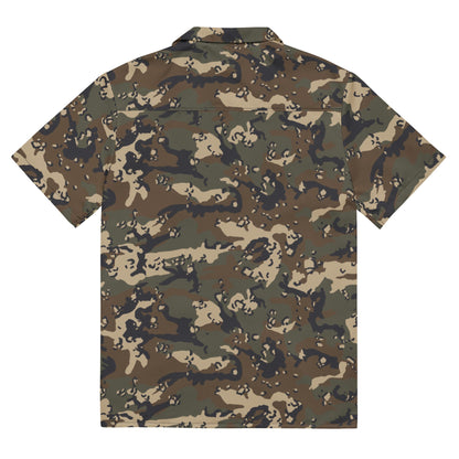 Chocolate Chip Woodland CAMO Unisex button shirt - Button Shirts