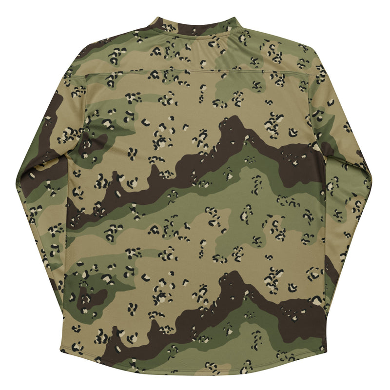 Chocolate Chip Woodland CAMO Unisex Hockey Fan Jersey