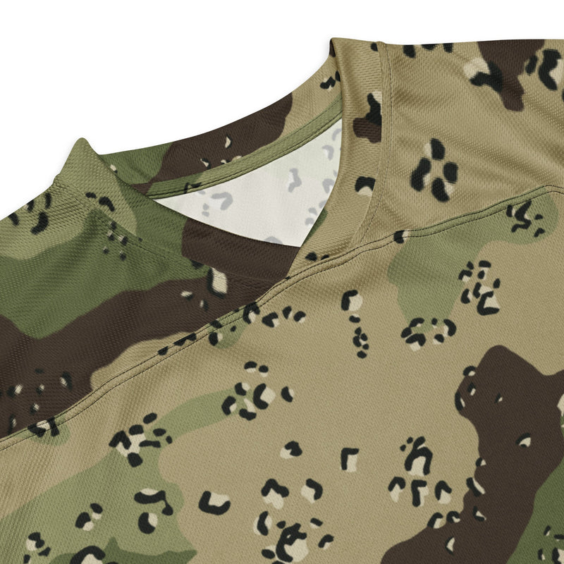 Chocolate Chip Woodland CAMO Unisex Hockey Fan Jersey