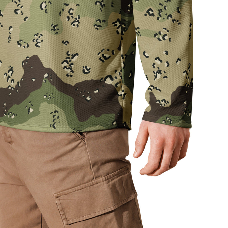 Chocolate Chip Woodland CAMO Unisex Hockey Fan Jersey