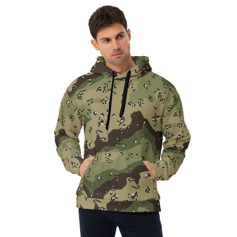 Chocolate Chip Woodland CAMO Unisex Hoodie - 2XS