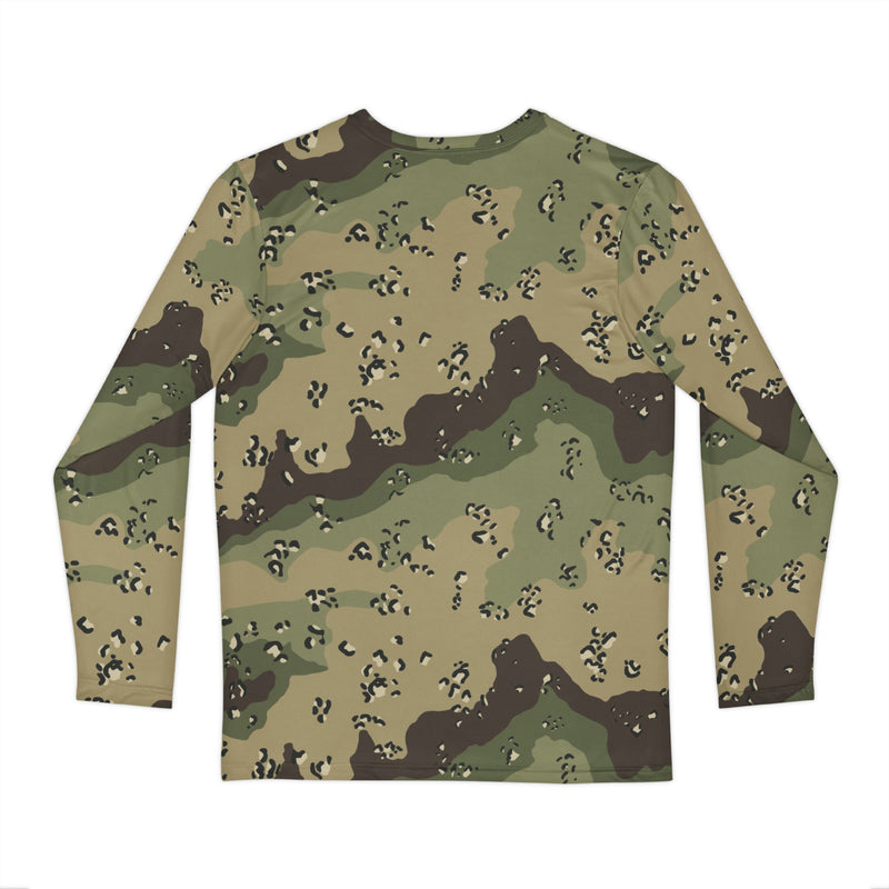 Chocolate Chip Woodland CAMO Unisex Long-Sleeve Shirt