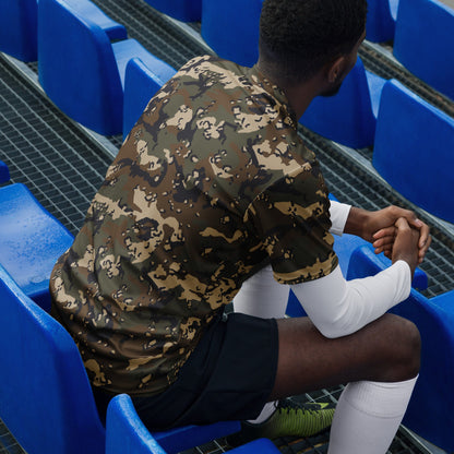 Chocolate Chip Woodland CAMO unisex sports jersey - Sports Jerseys