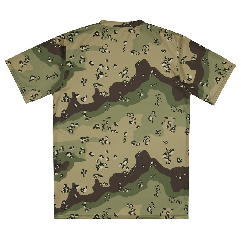 Chocolate Chip Woodland CAMO Unisex Sports Jersey