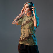 Chocolate Chip Woodland CAMO Unisex Sports Jersey