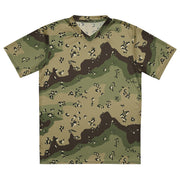 Chocolate Chip Woodland CAMO Unisex Sports Jersey