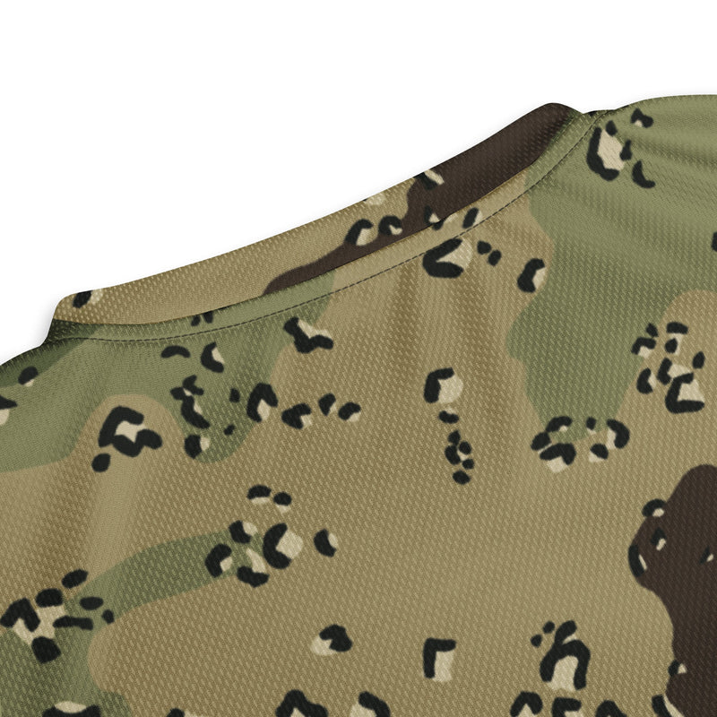 Chocolate Chip Woodland CAMO Unisex Sports Jersey