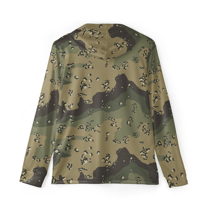 Chocolate Chip Woodland CAMO Unisex Sports Warmup Hoodie