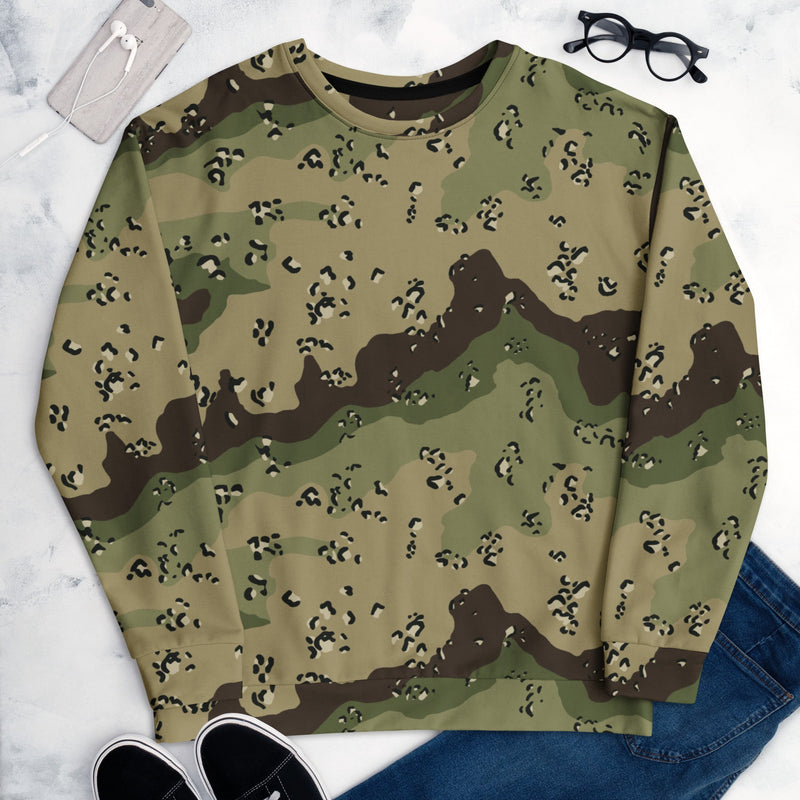 Chocolate Chip Woodland CAMO Unisex Sweatshirt