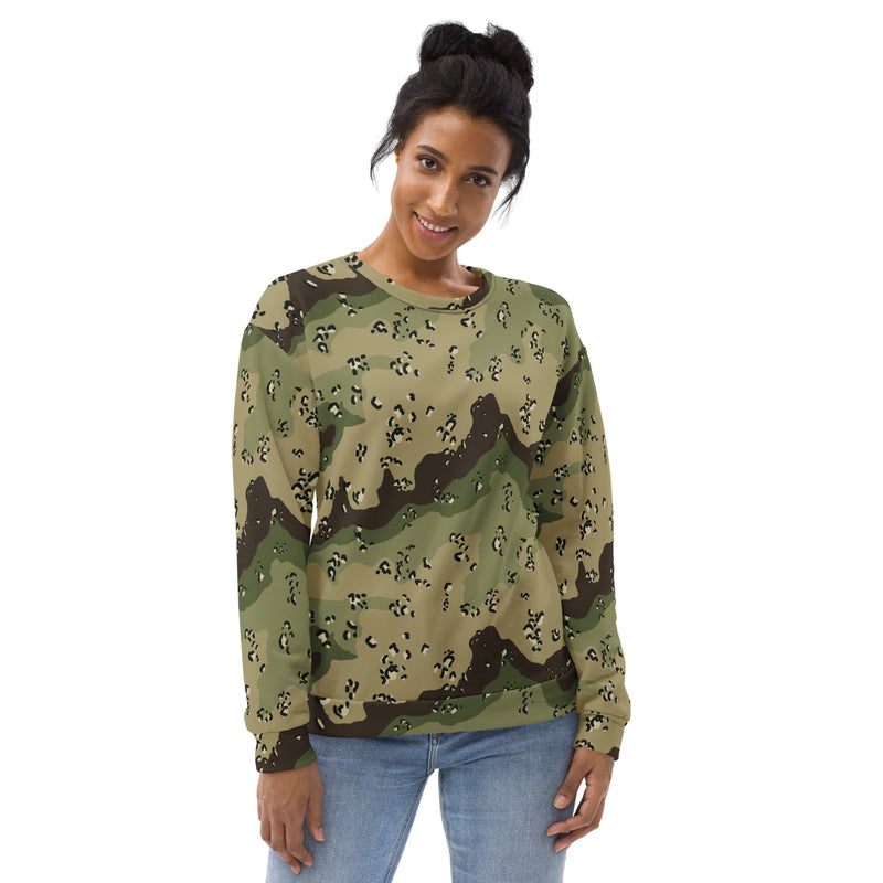 Chocolate Chip Woodland CAMO Unisex Sweatshirt