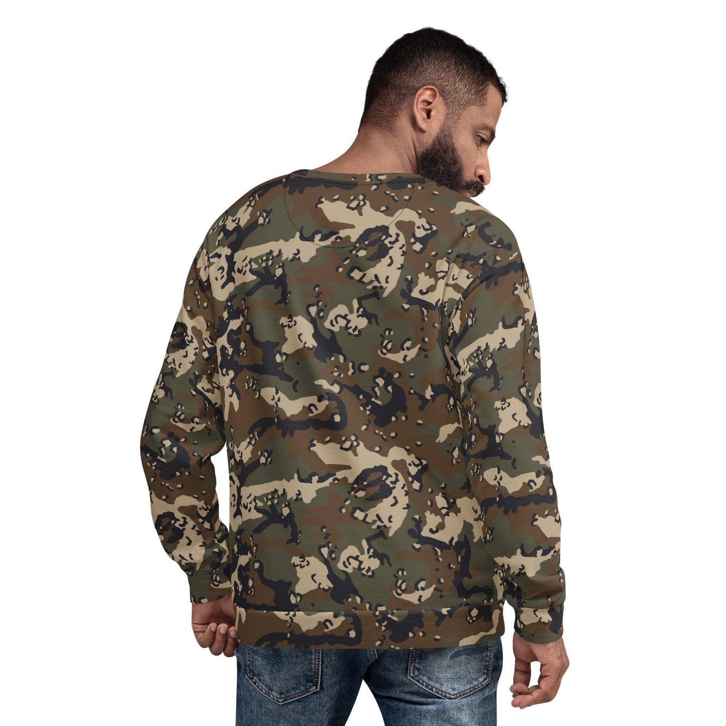 Chocolate Chip Woodland CAMO Unisex Sweatshirt - Sweatshirts
