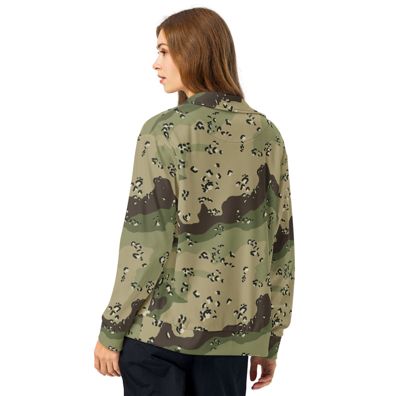 Chocolate Chip Woodland CAMO Unisex Track Jacket