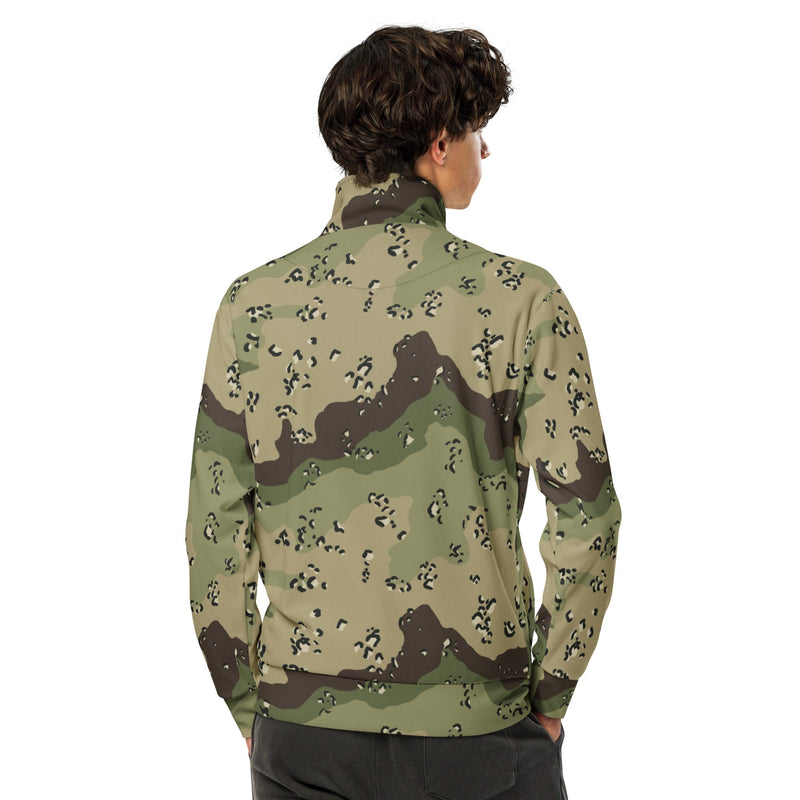 Chocolate Chip Woodland CAMO Unisex Track Jacket