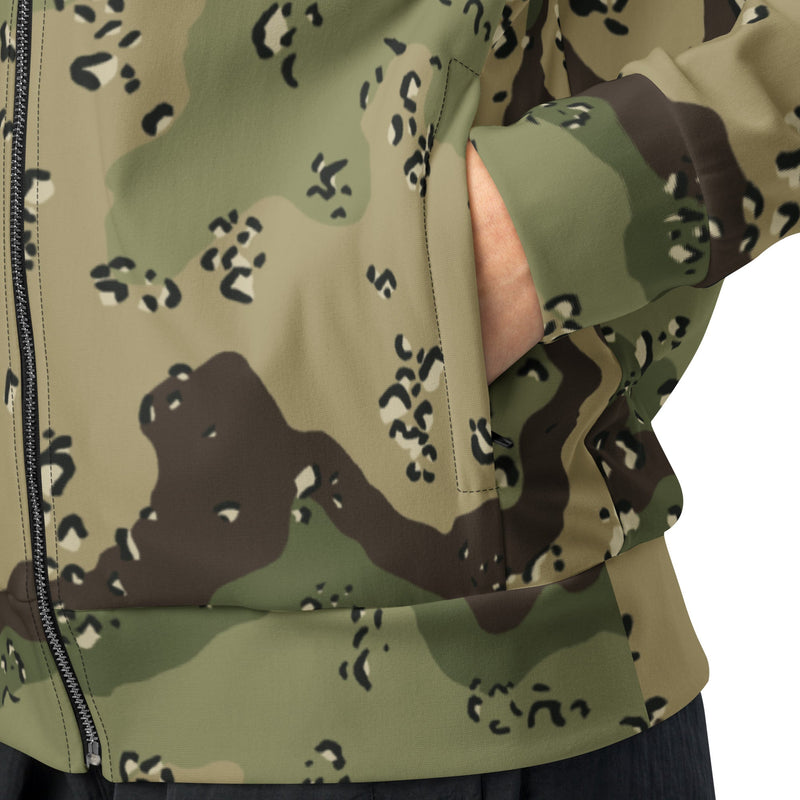 Chocolate Chip Woodland CAMO Unisex Track Jacket