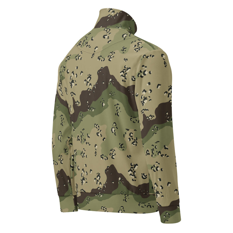 Chocolate Chip Woodland CAMO Unisex Track Jacket