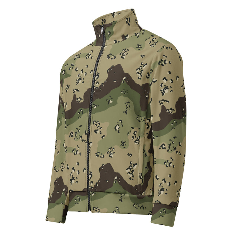 Chocolate Chip Woodland CAMO Unisex Track Jacket
