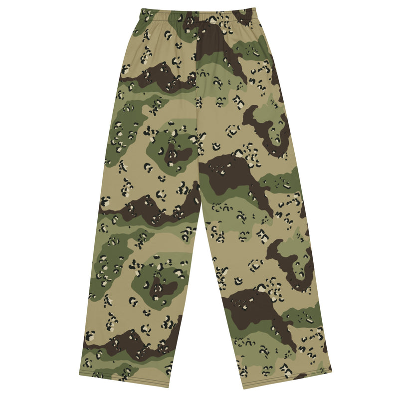Chocolate Chip Woodland CAMO Unisex Wide-Leg Leisure Pants - Pant