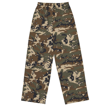 Chocolate Chip Woodland CAMO Unisex Wide-Leg Leisure Pants