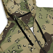 Chocolate Chip Woodland CAMO Unisex Zip Hoodie
