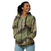 Chocolate Chip Woodland CAMO Unisex Zip Hoodie