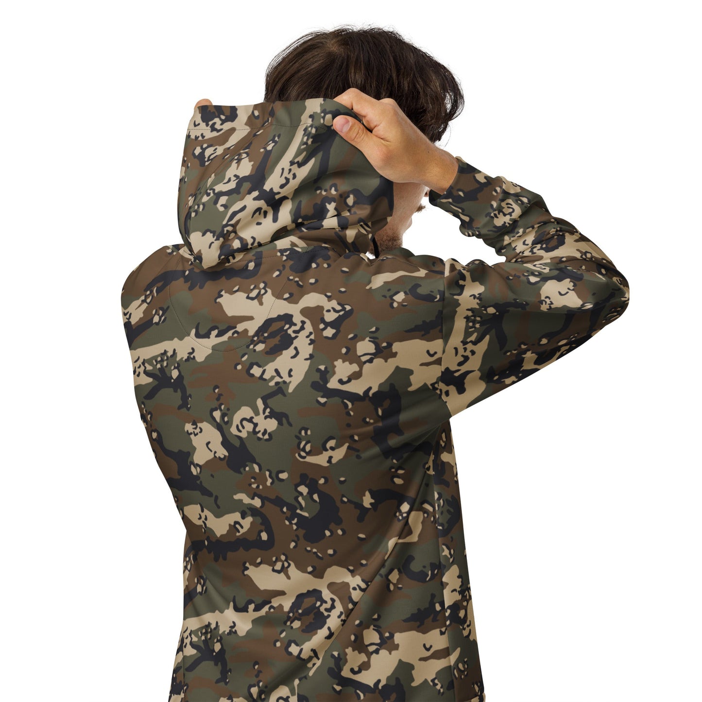 Chocolate Chip Woodland CAMO Unisex zip hoodie - Zip Hoodies