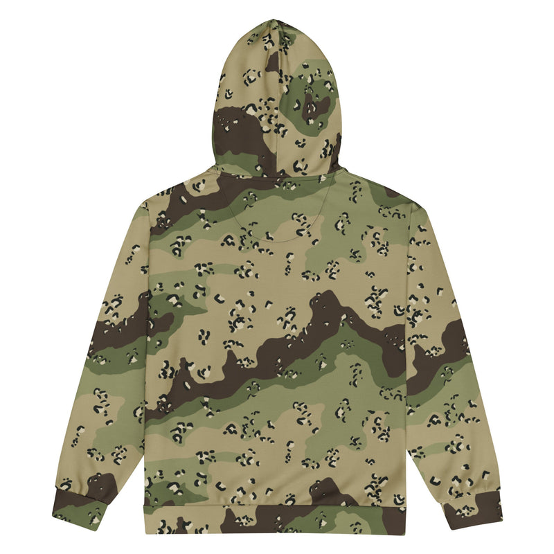 Chocolate Chip Woodland CAMO Unisex Zip Hoodie