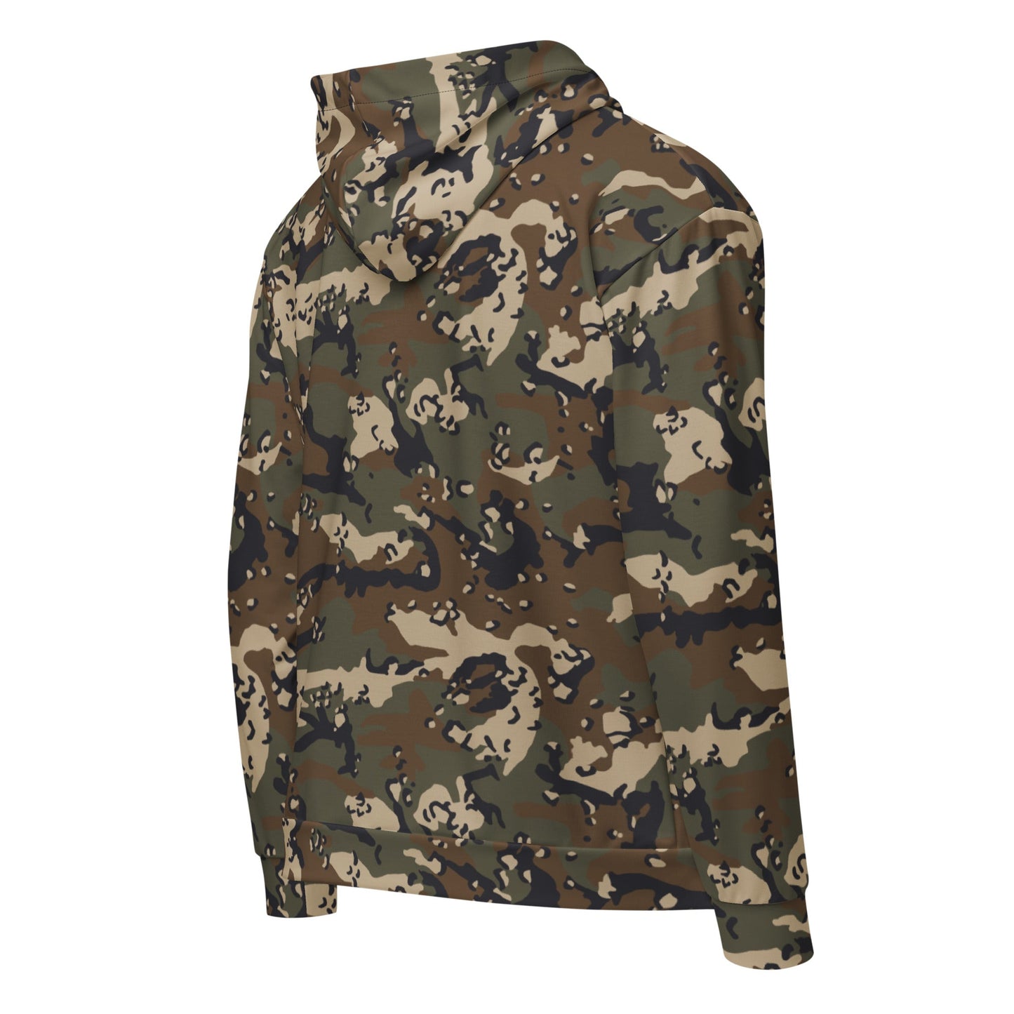 Chocolate Chip Woodland CAMO Unisex zip hoodie - Zip Hoodies