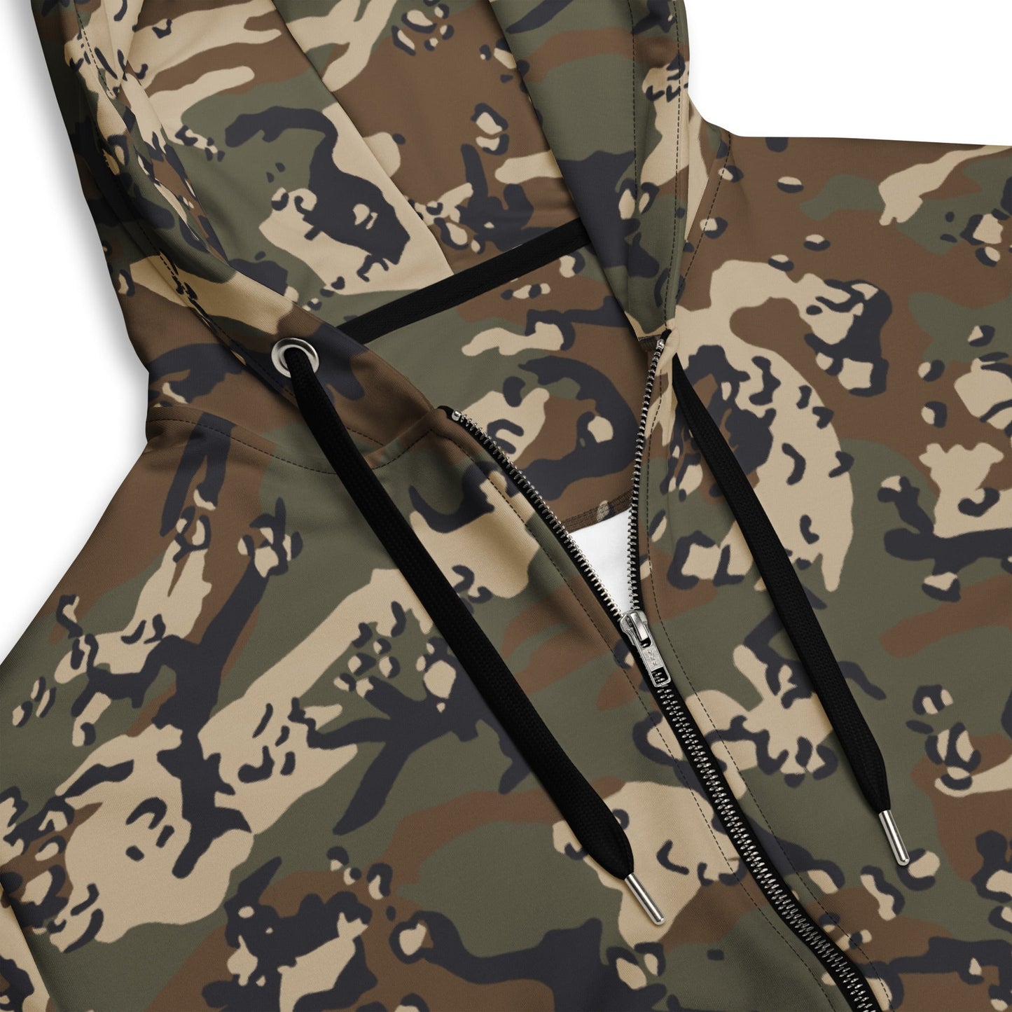 Chocolate Chip Woodland CAMO Unisex zip hoodie - Zip Hoodies