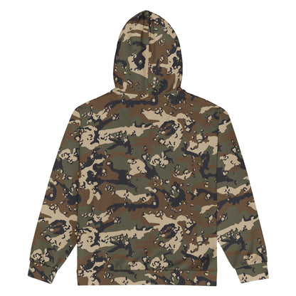 Chocolate Chip Woodland CAMO Unisex zip hoodie - Zip Hoodies