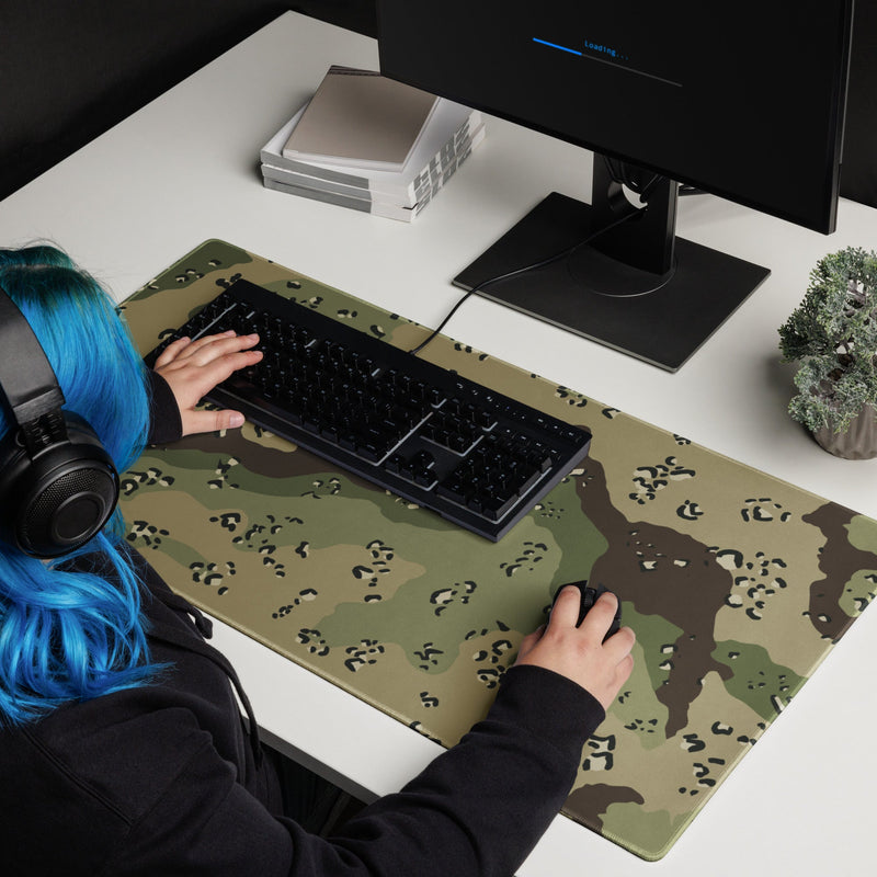 Chocolate Chip Woodland CAMO Universal Large Desk Pad