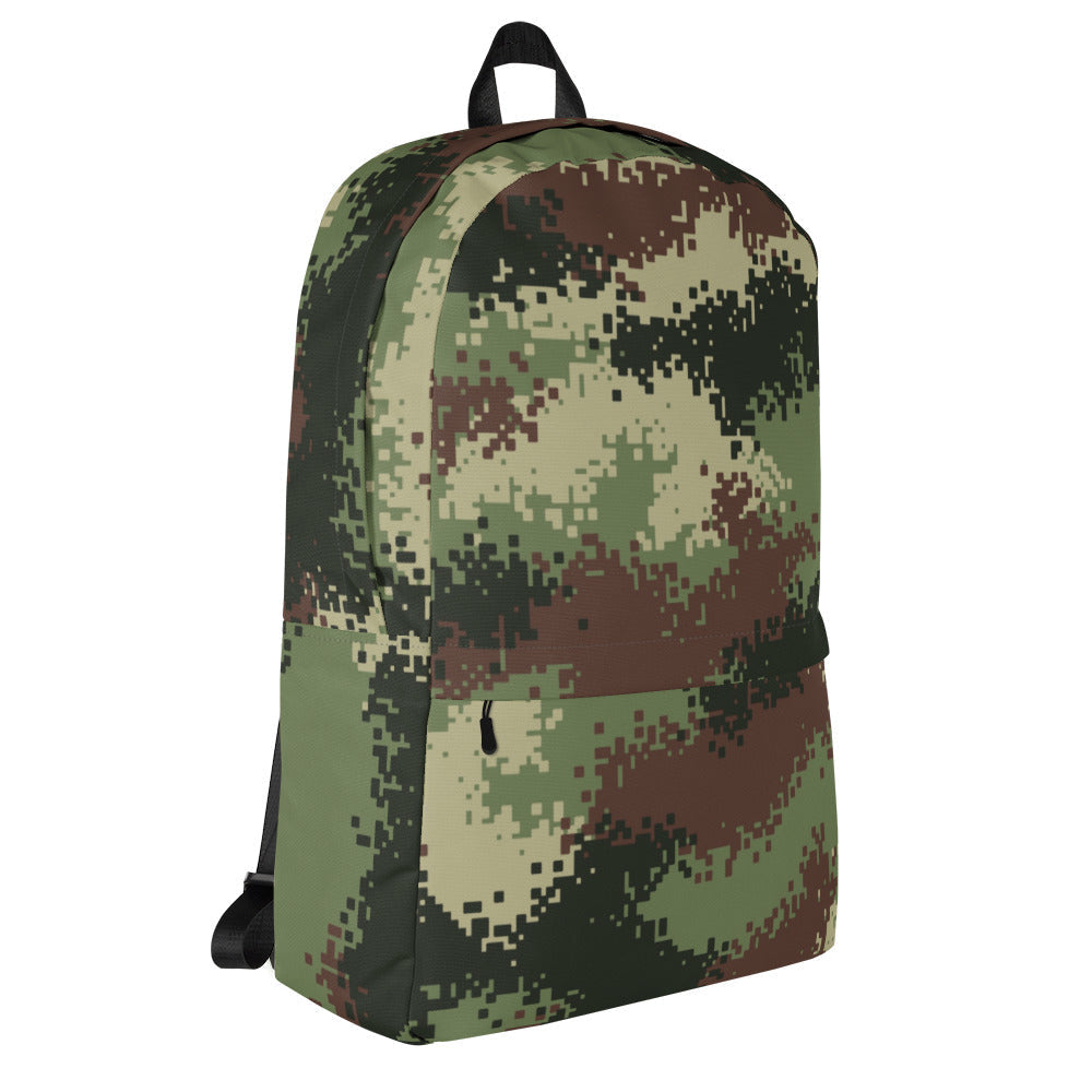 Colombian Camflado Pixelado Digital CAMO Backpack