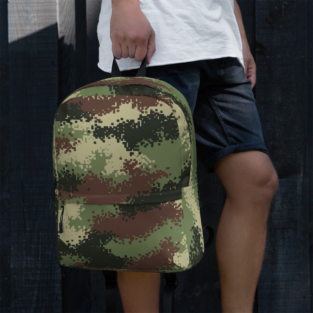 Colombian Camflado Pixelado Digital CAMO Backpack