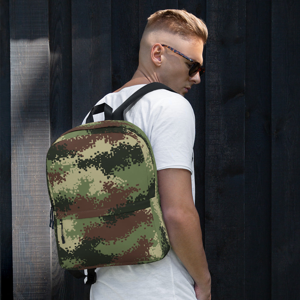 Colombian Camflado Pixelado Digital CAMO Backpack